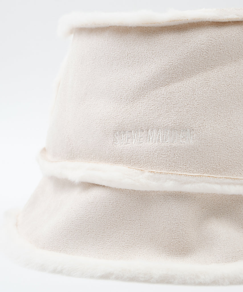 H-MAI FAUX SHEARLING  バケットハット OWH