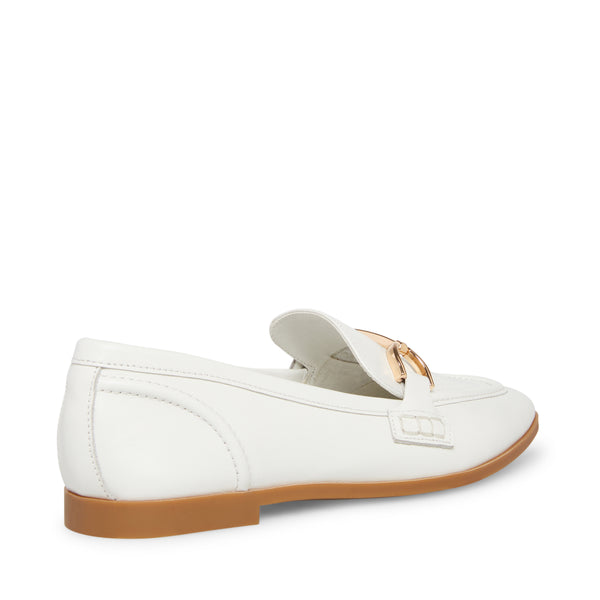 CARRINE ビットローファー WHITE LEATHER – Steve Madden Japan