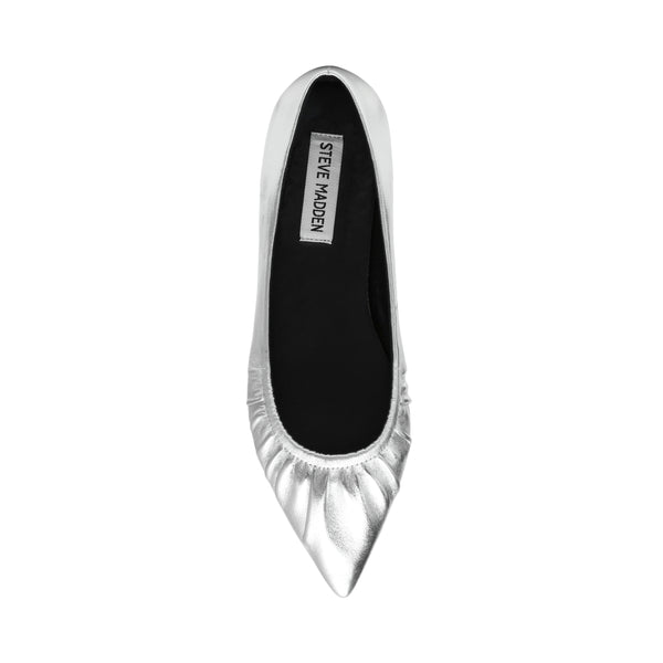 非売品 LISTED-UA ポインテッドギャザーパンプス Madden Steve – SILVER 靴