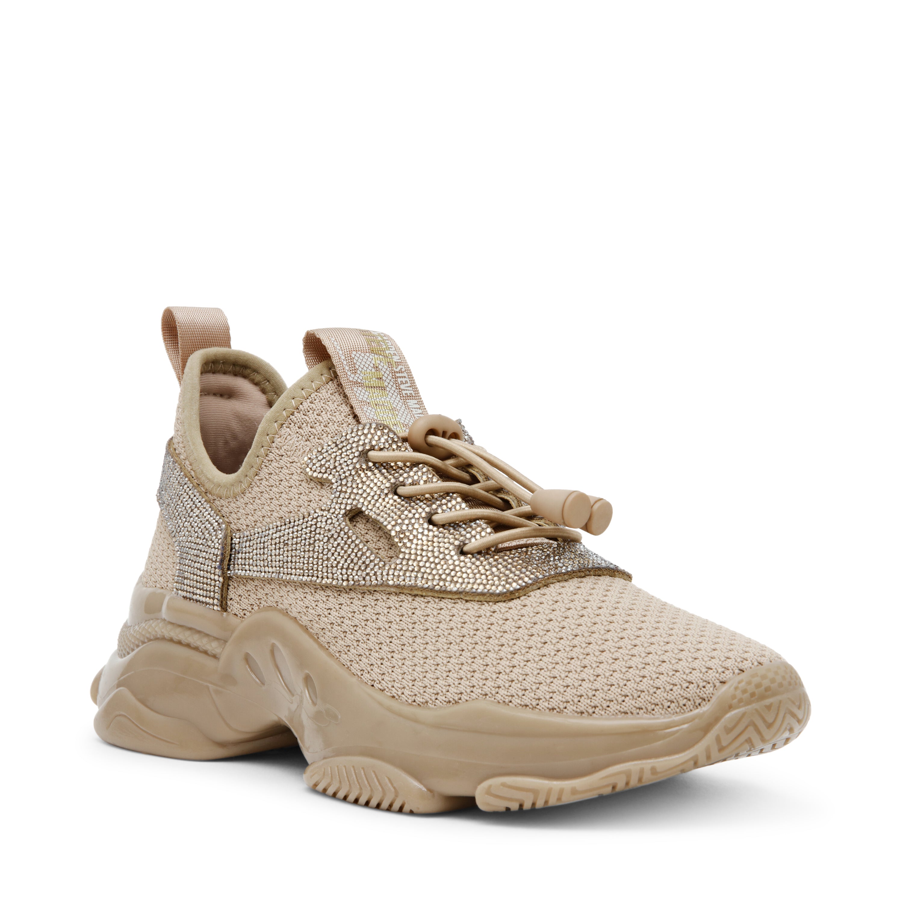 値下げSTEVE MADDEN ベージュ スニーカー MATCH-RE-VA ストーンスポーティースニーカー IRISH/CREM