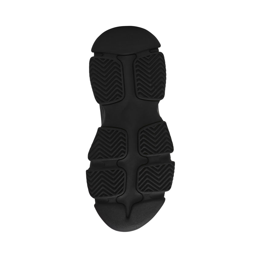 VROOMS-UA	 バックジップスニーカーブーツ BLACK/BLACK (heel5.0)