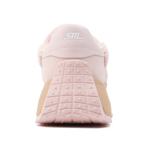 【予約販売！先着でクマチャーム付き】SUPERCAMPO-F スエードファー厚底スニーカー　BLUSH/LEAT	　　(heel6.0）※９月下旬お届け予定 (コピー) - view 7