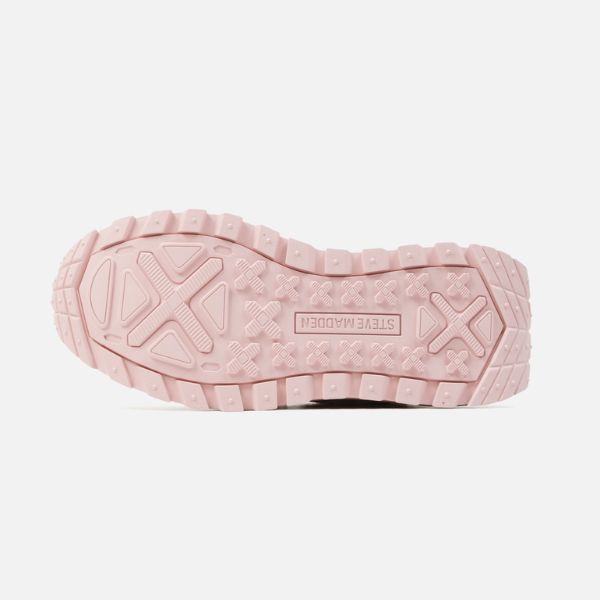 【予約販売！先着でクマチャーム付き】SUPERCAMPO-F スエードファー厚底スニーカー　BLUSH/LEAT	　　(heel6.0）※９月下旬お届け予定 (コピー) - view 8