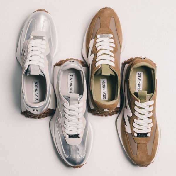 【UNISEX◎】CAMPO-M-XA　ボリュームソールパネルデザインスニーカー　SV　(heel4.0) - view 2