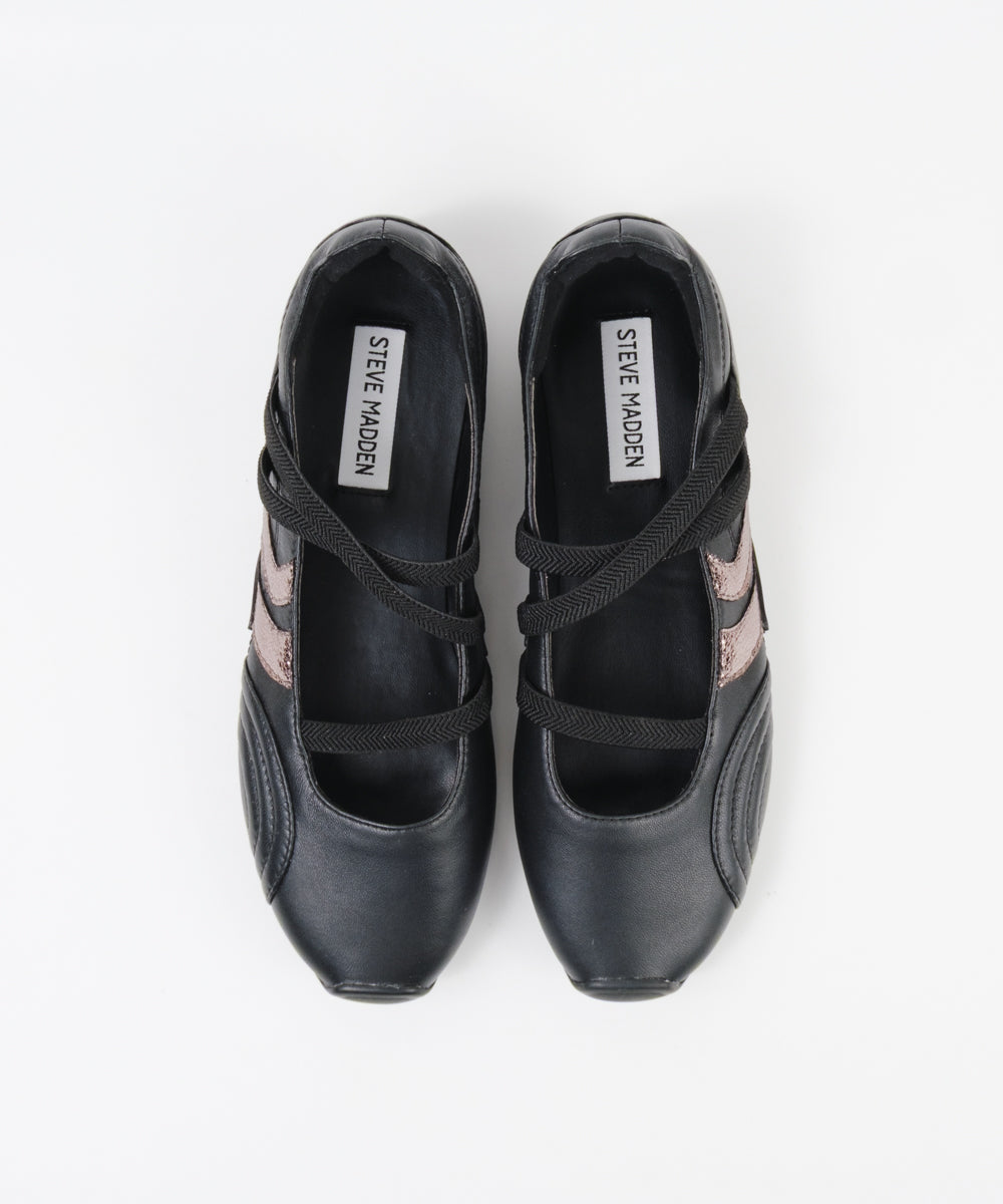 JOISIE-XS　メリージェーンスニーカー　BLK　(heel1.0)　