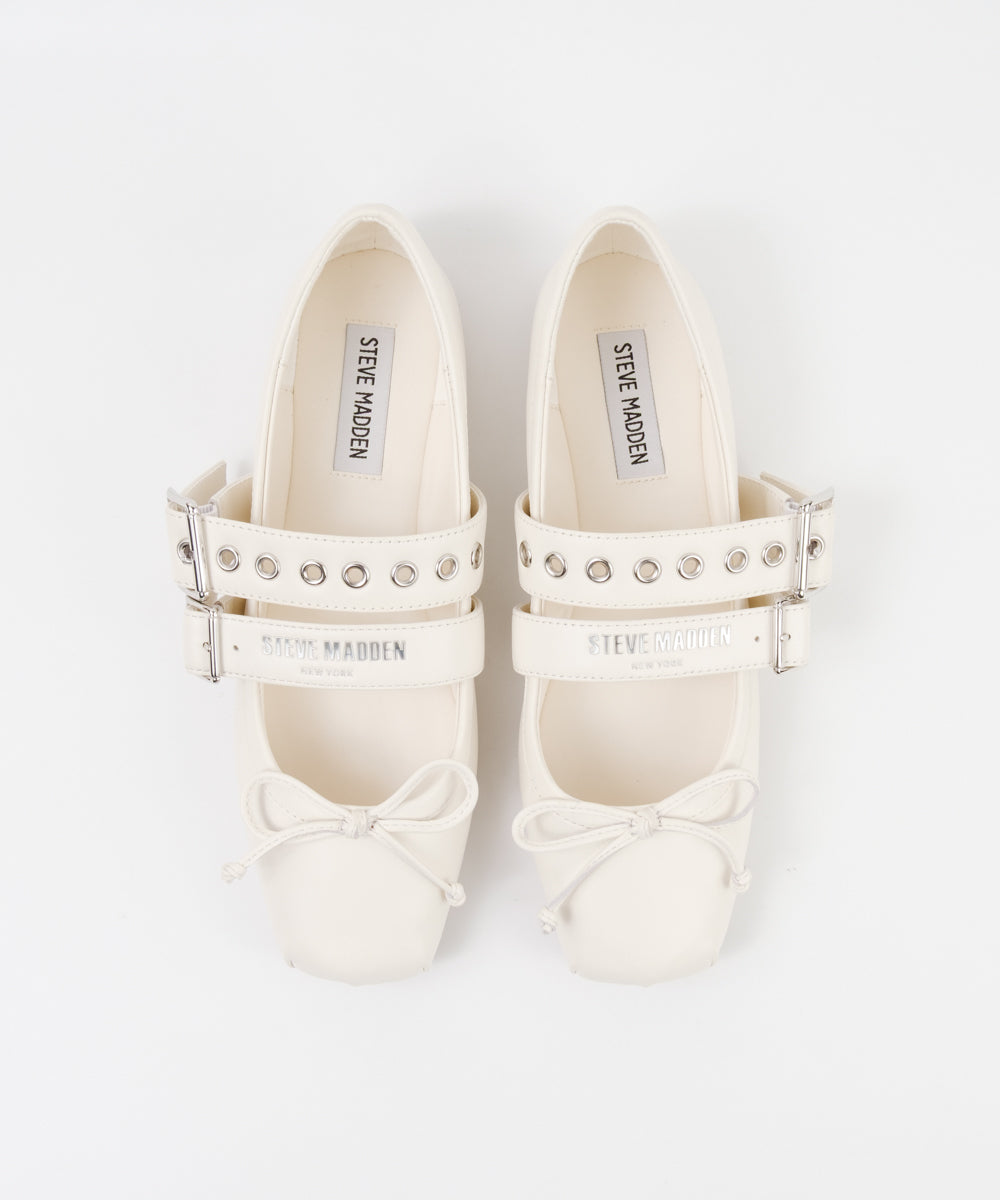 CEARA-XS　ダブルベルトメリージェーンパンプス　IV/LEAT　(heel1.0)