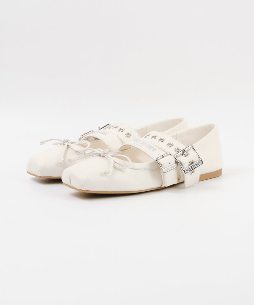 CEARA-XS　ダブルベルトメリージェーンパンプス　IV/LEAT　(heel1.0)