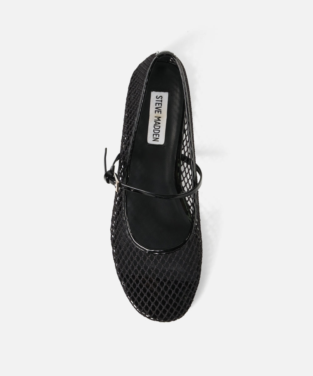 MAGS-XS メッシュフラットパンプス　BLK - view 2
