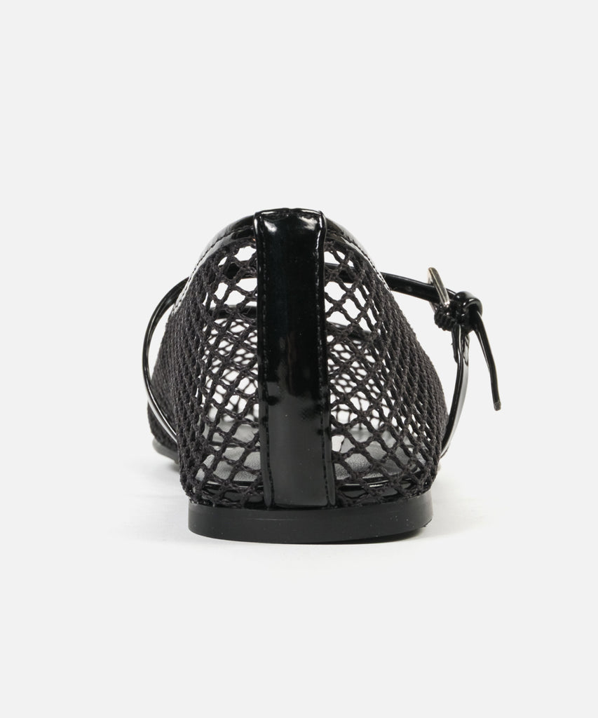 MAGS-XS メッシュフラットパンプス　BLK - view 5