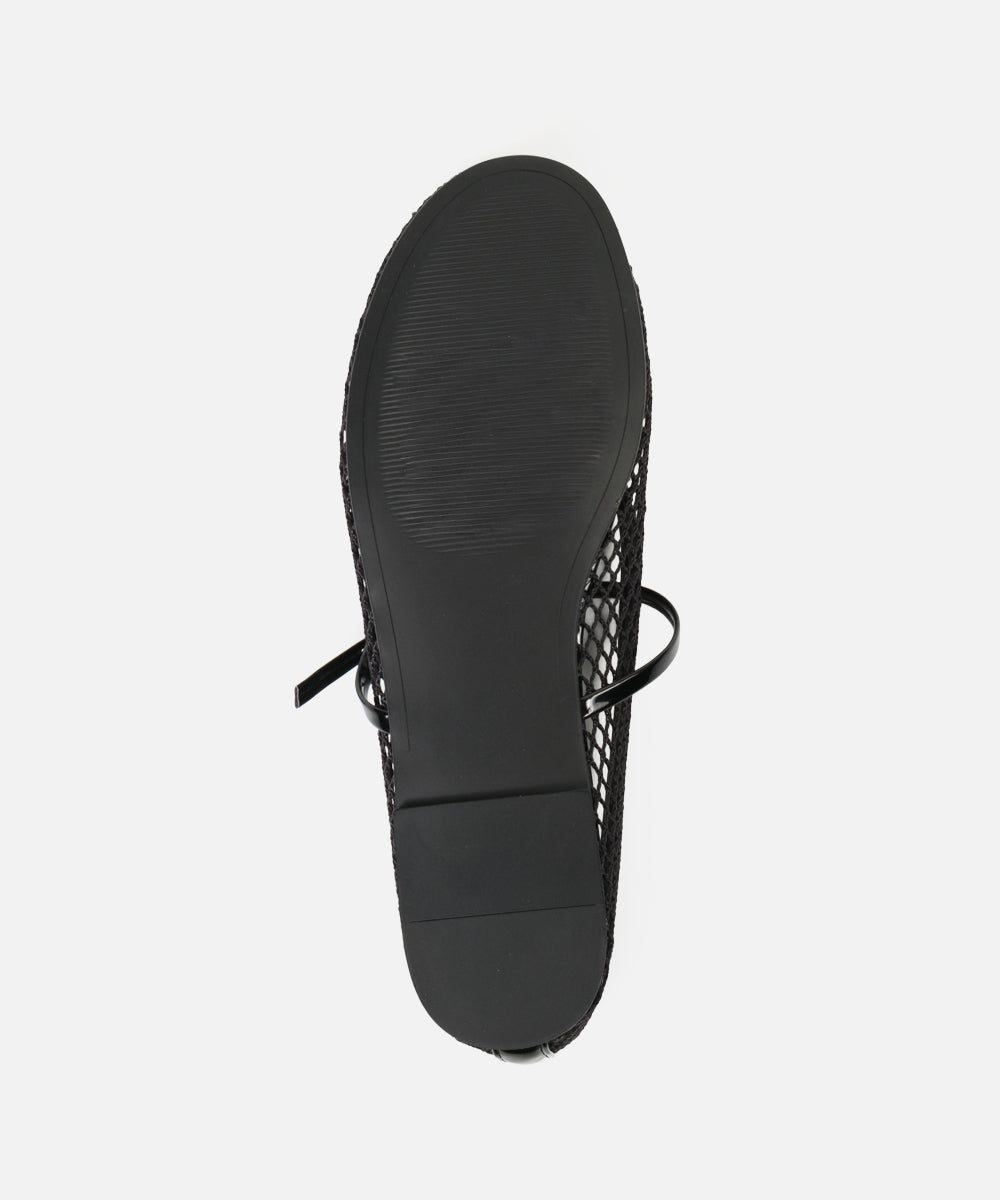 MAGS-XS メッシュフラットパンプス　BLK - view 6