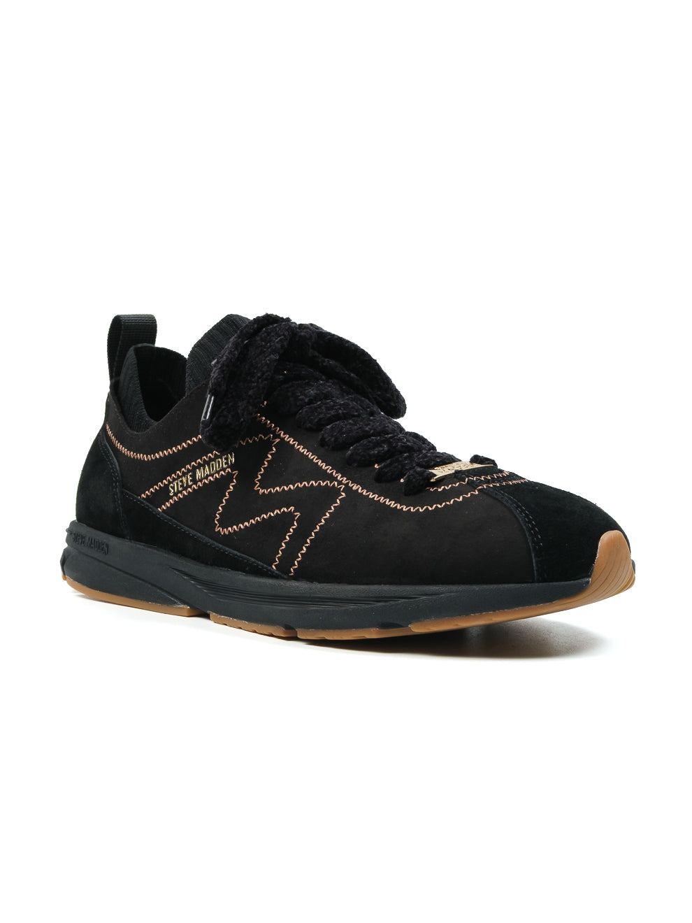 【UNISEX◎】COVERT-M-XA  ヴィンテージランナースニーカー　BLK　(heel3.0)
