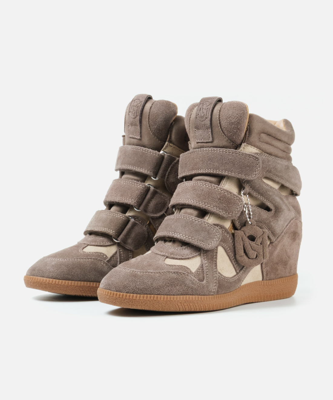 MAVIS-XA　プラットフォームハイカットスニーカーブーツ　TAUPE　(heel6.5) - view 2