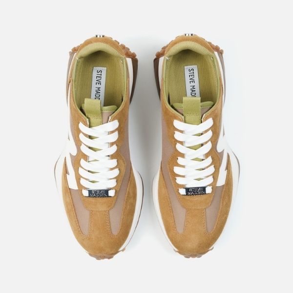【UNISEX◎】CAMPO-M-XA　ボリュームソールパネルデザインスニーカー　OL/MLT  (heel4.0) - view 3