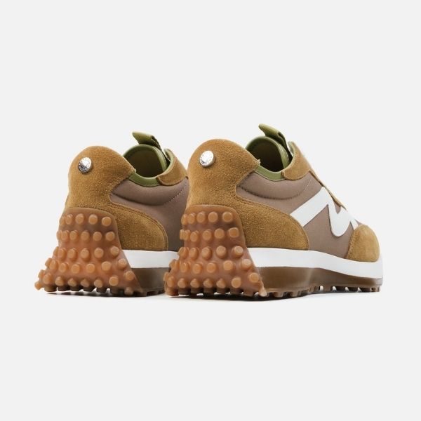 【UNISEX◎】CAMPO-M-XA　ボリュームソールパネルデザインスニーカー　OL/MLT  (heel4.0) - view 5