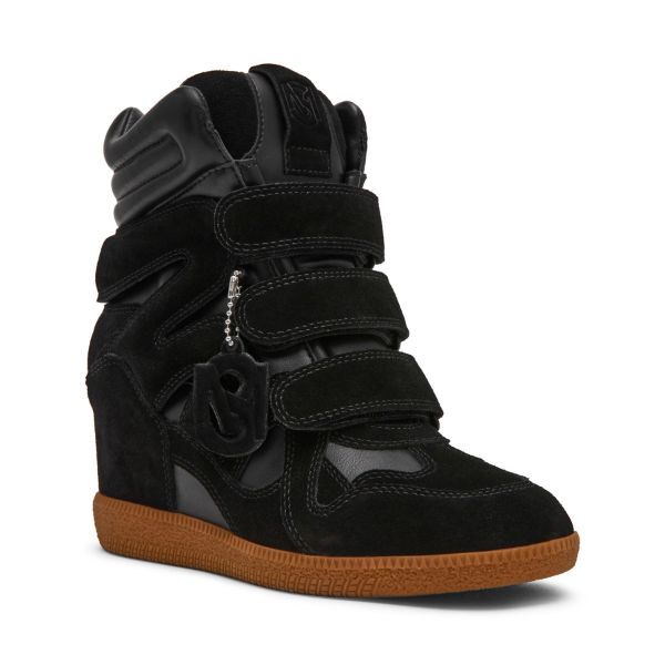 MAVIS-XA　プラットフォームハイカットスニーカーブーツ　BLK　(heel6.5)