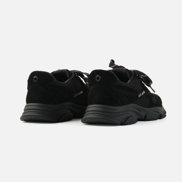 FRONT ROW-XA　メッシュコンビローカットスニーカー　BLK/BLK　(heel4.0) - view 6