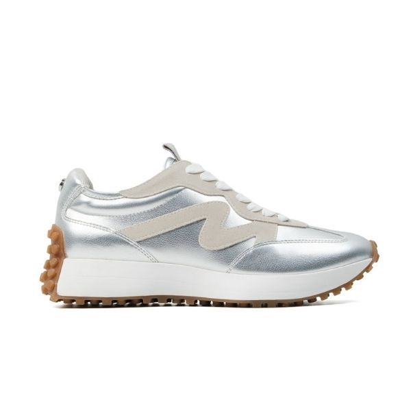 【UNISEX◎】CAMPO-M-XA　ボリュームソールパネルデザインスニーカー　SV　(heel4.0) - view 5