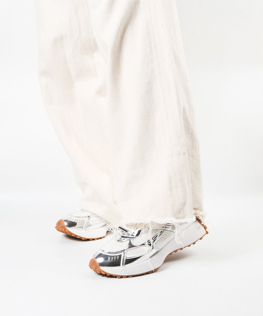 CAUSEWAY-VS デザインソールスニーカー SV/WH　(heel3.5) - view 2