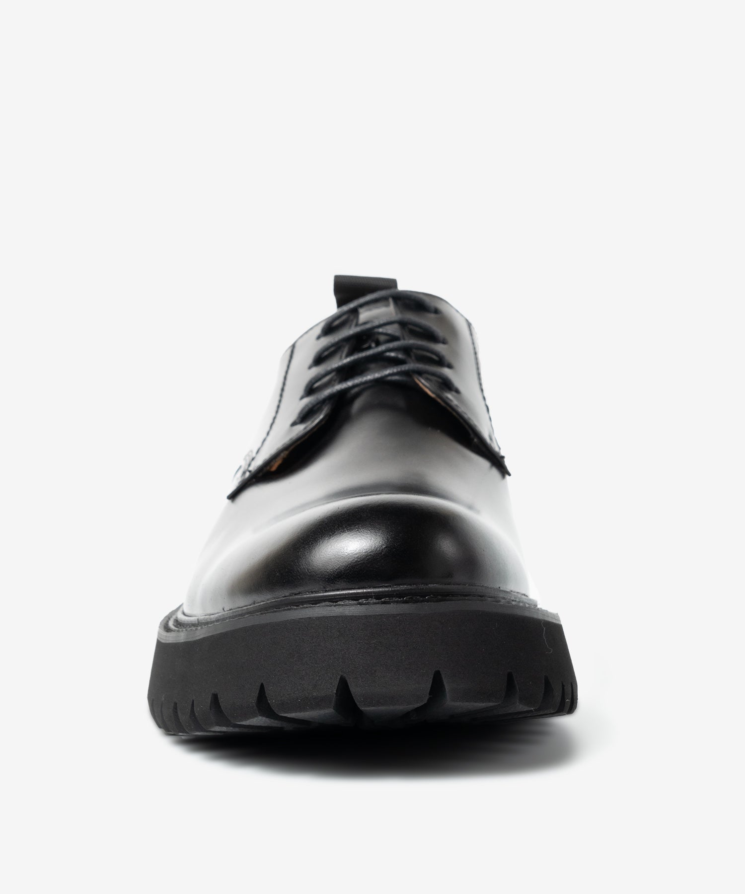 GAGE 　タンクソールダービーシューズ　BLCK LEATHER