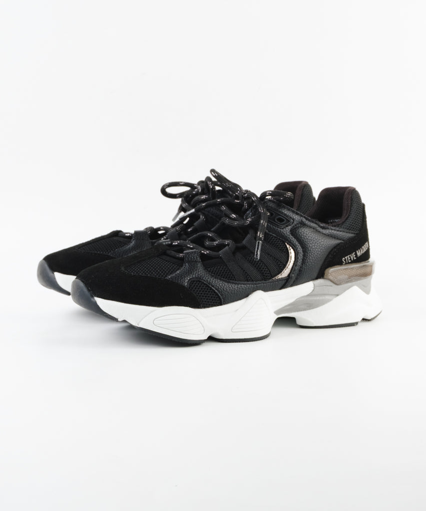 SKYBOX-XS　ソフトボリュームスニーカーサンダル　BLK(HEEL5.0)