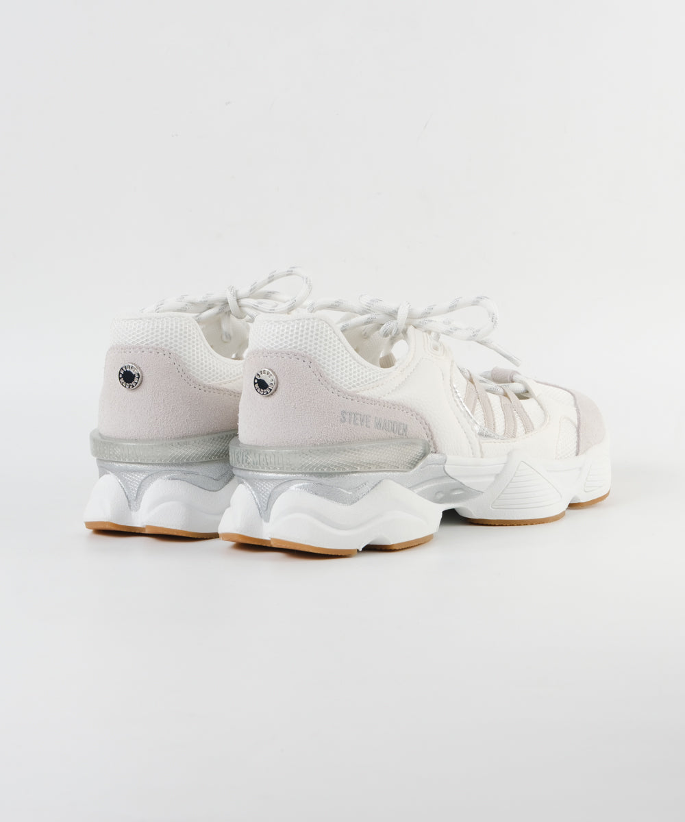 SKYBOX-XS　ソフトボリュームスニーカーサンダル　WH(HEEL5.0)