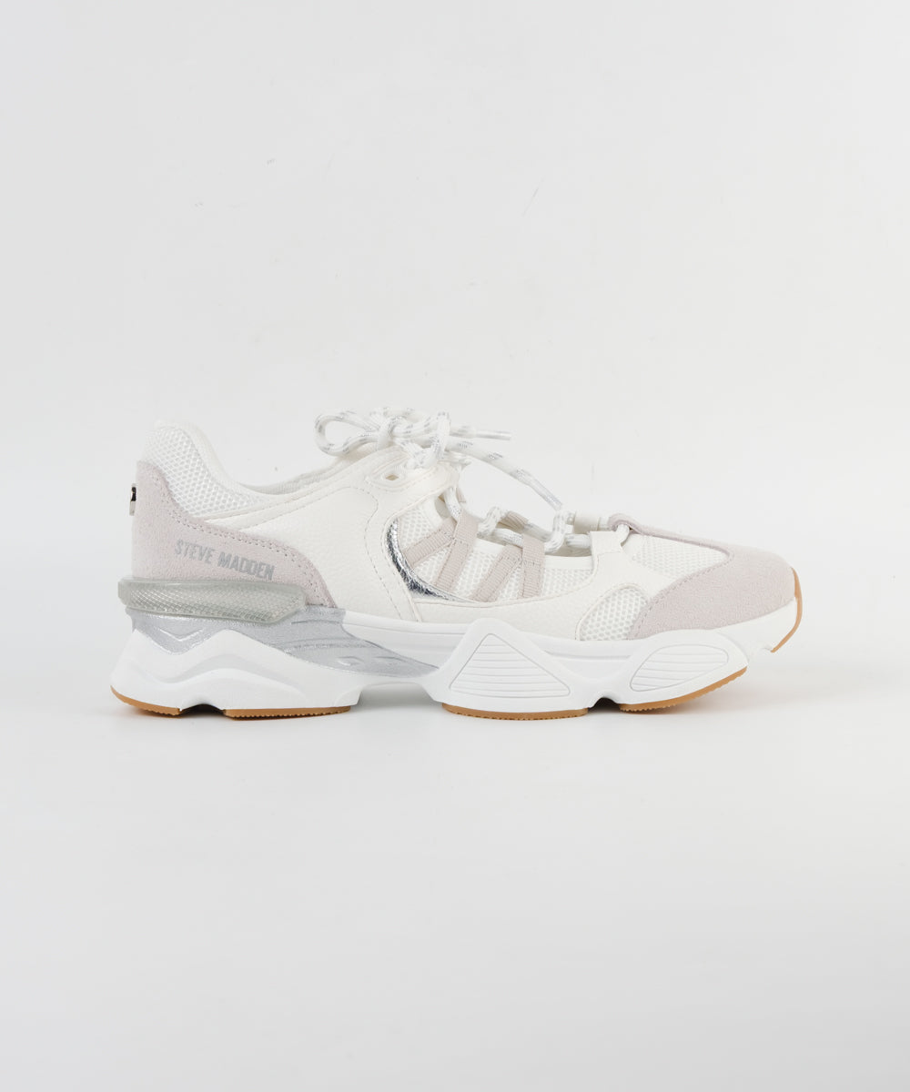 SKYBOX-XS　ソフトボリュームスニーカーサンダル　WH(HEEL5.0)