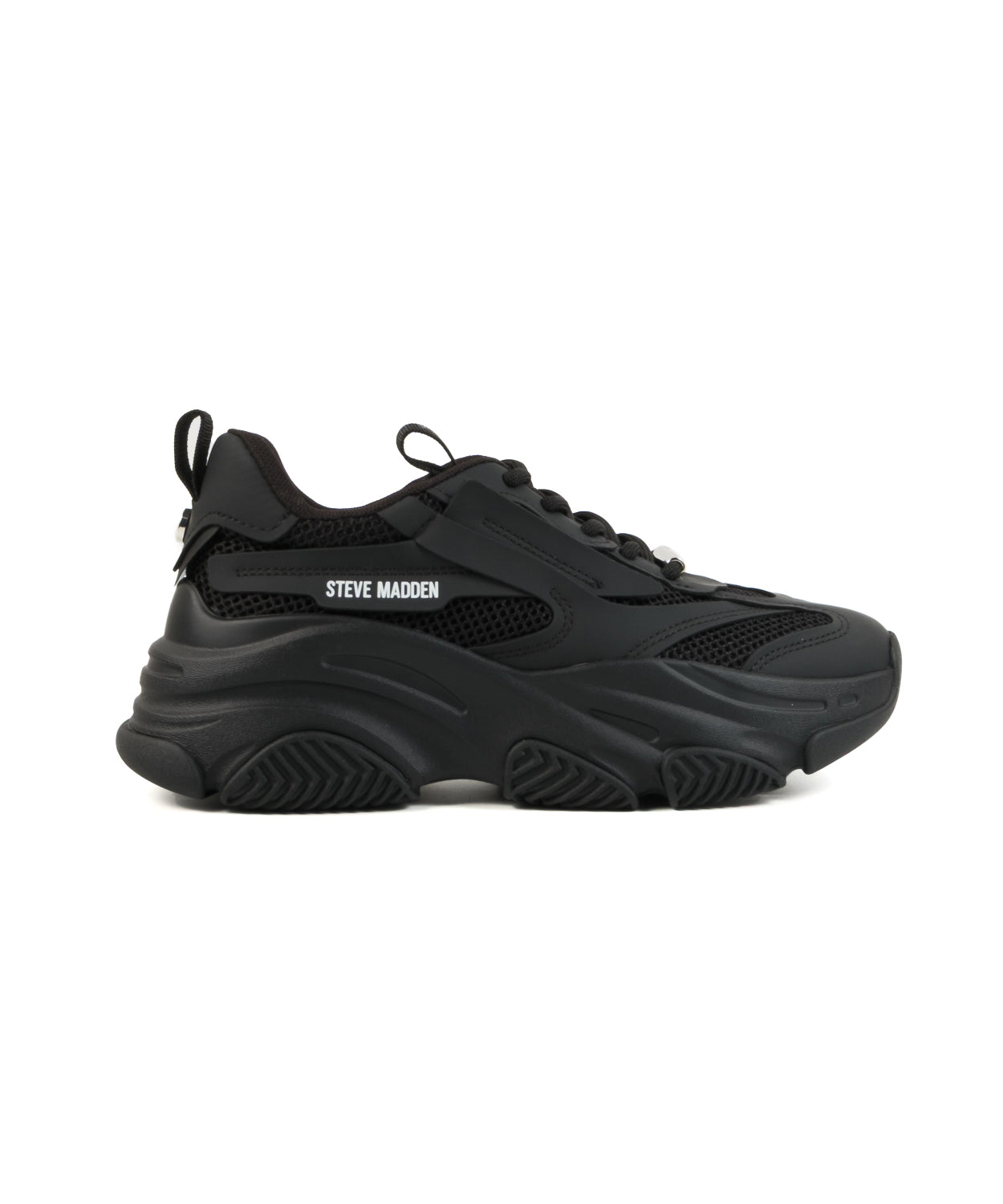 【UNISEX◎】POSSESSION-M-RS  ボリュームソールスニーカー　BLKBLK　(heel6.0)