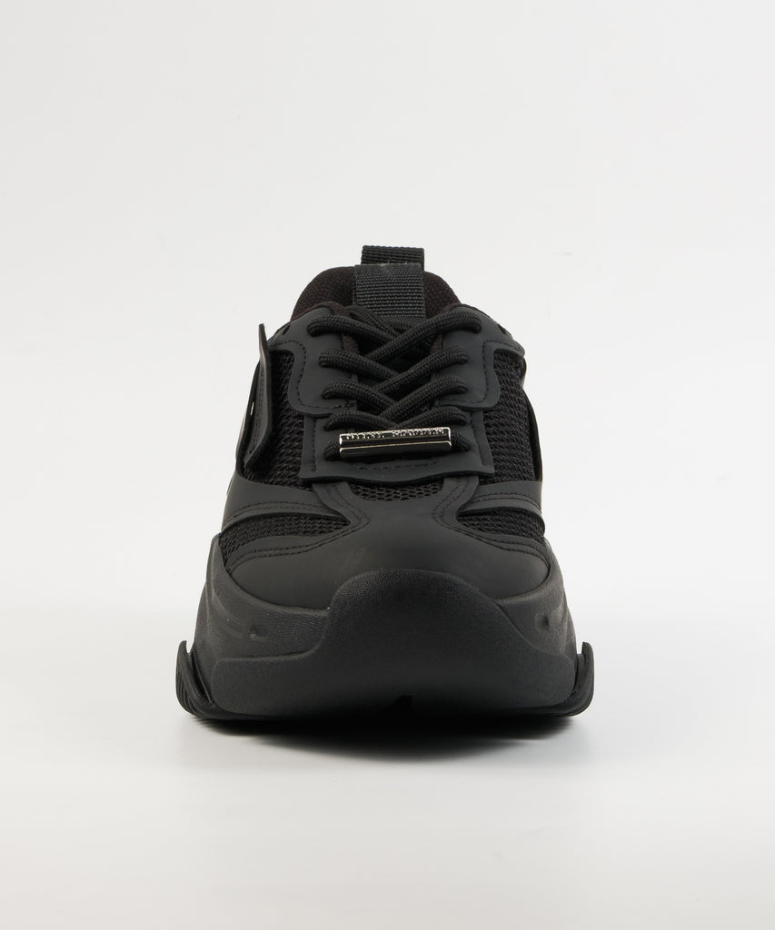 【UNISEX◎】POSSESSION-M-RS  ボリュームソールスニーカー　BLKBLK　(heel6.0)