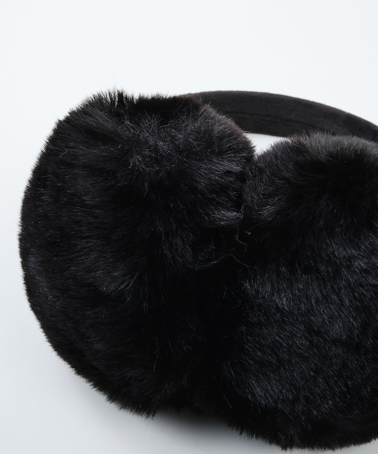 FAUX FUR EARMUFFS　イヤーマフラー　BLK