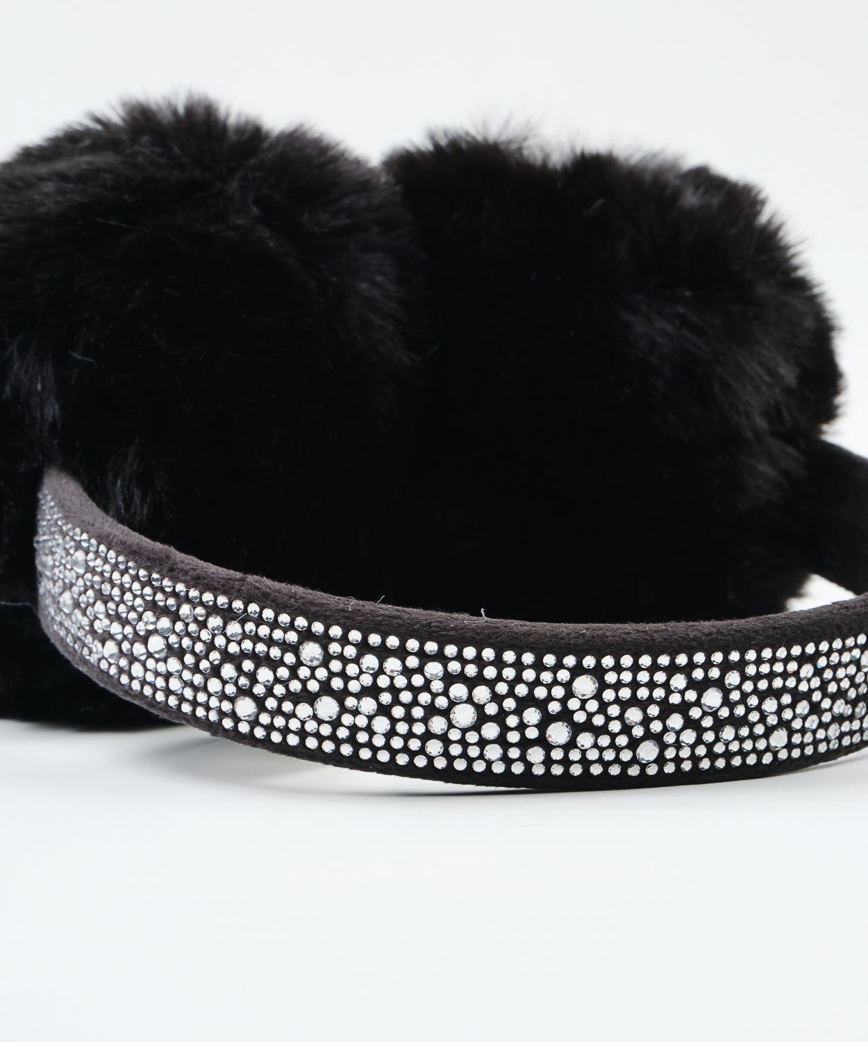 FAUX FUR EARMUFFS　イヤーマフラー　BLK
