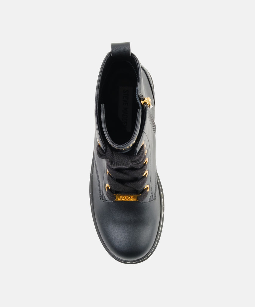 GATEKEEPER-VA  プラットフォームレースアップブーツ　BLK　(heel5.0)