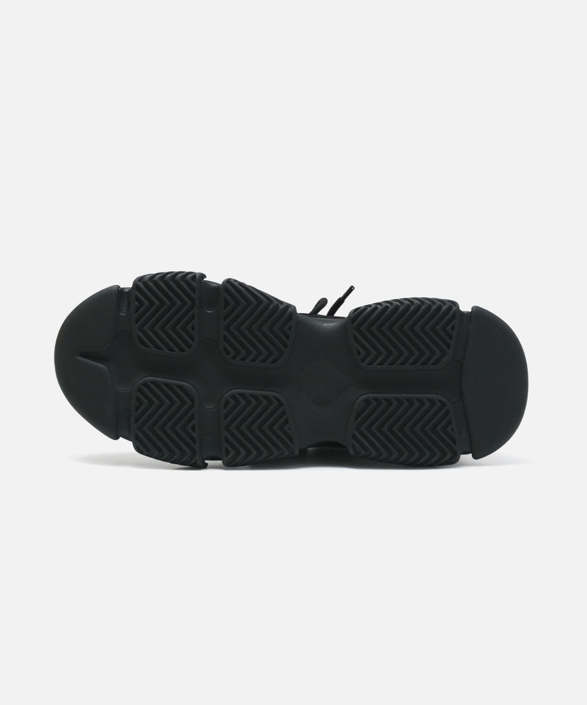 POSSES-XS　ウェーブボリュームソリッドスニーカー　BLK　(heel5.5) - view 6