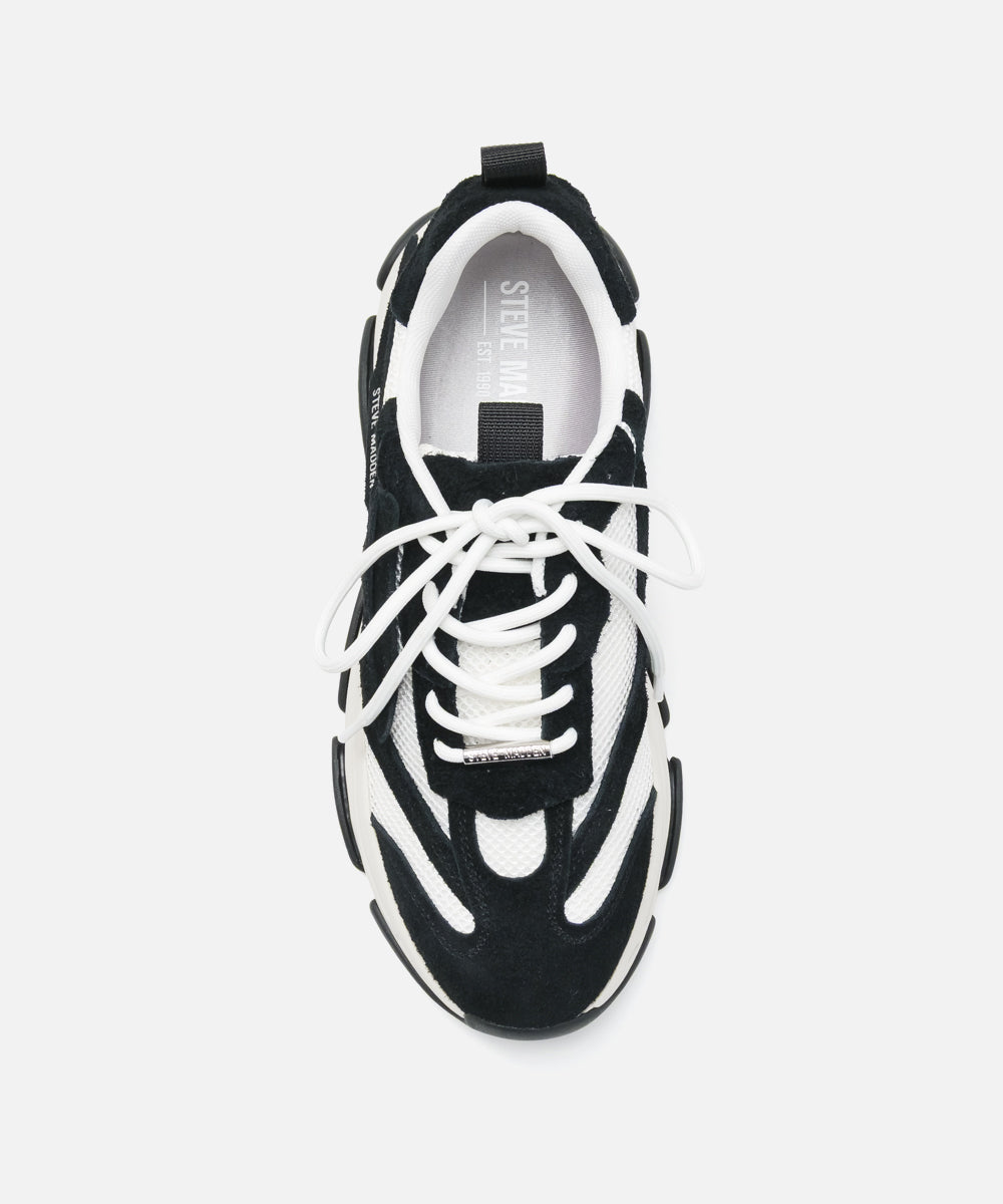 POSSES-H-XS　ウェーブボリュームソールスニーカー　BLK　(heel6.0) - view 3