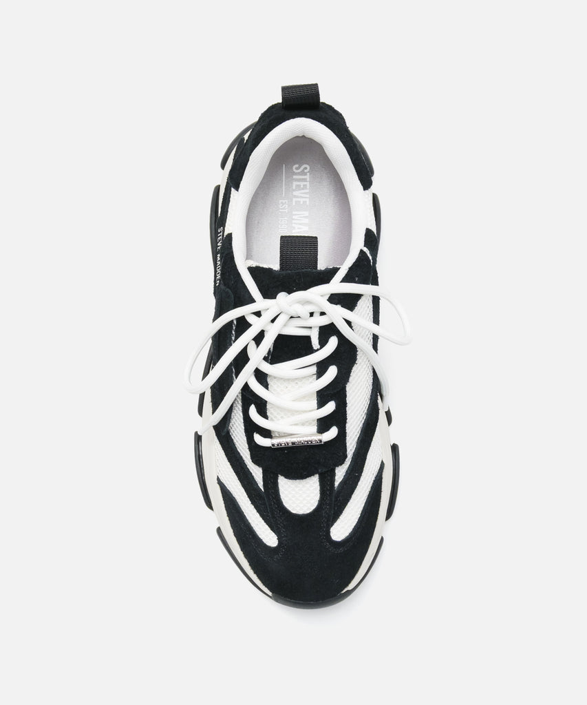 POSSES-H-XS　ウェーブボリュームソールスニーカー　BLK　(heel6.0) - view 3