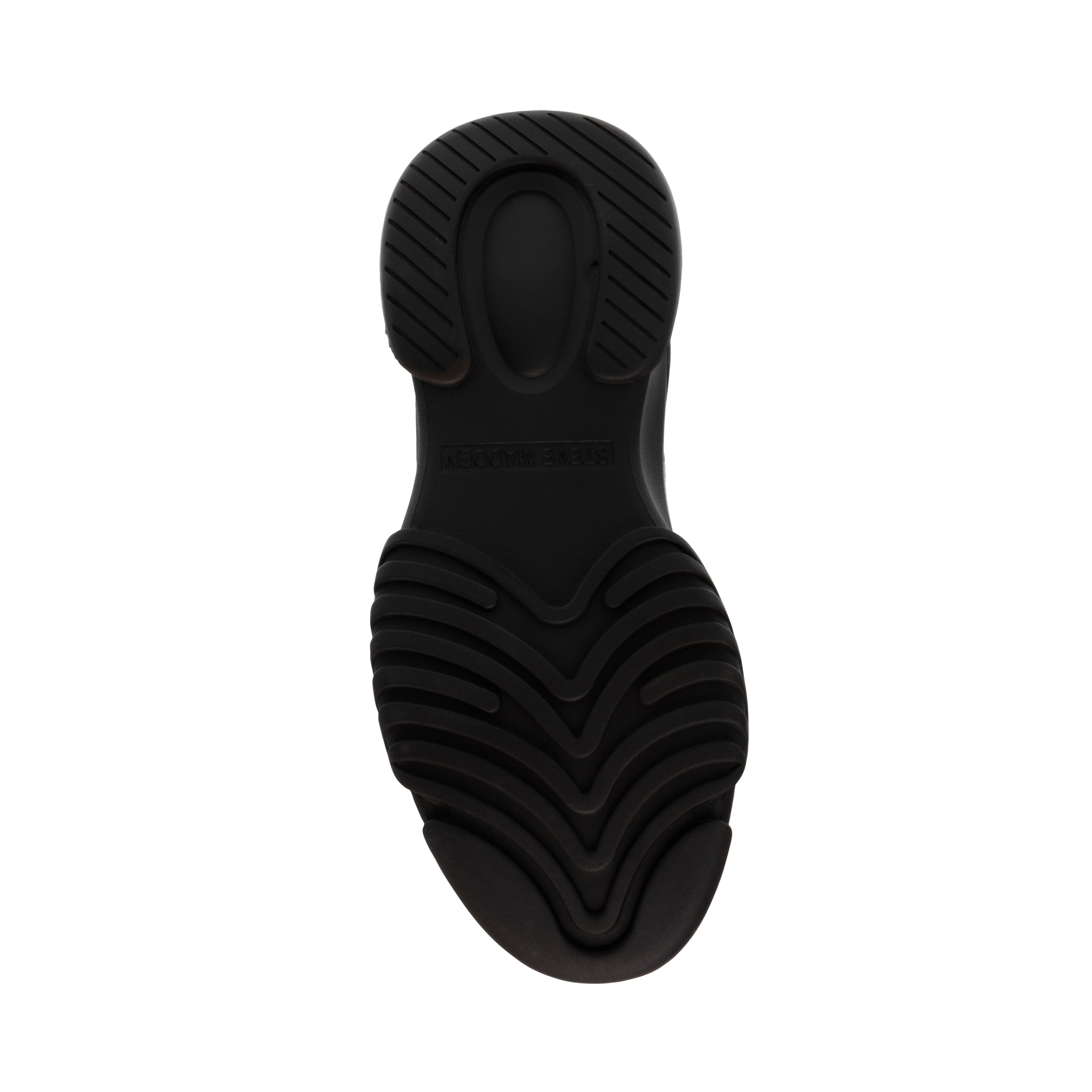 BACKFIRE　ストレッチニットボリュームスニーカー　BLK/BLK