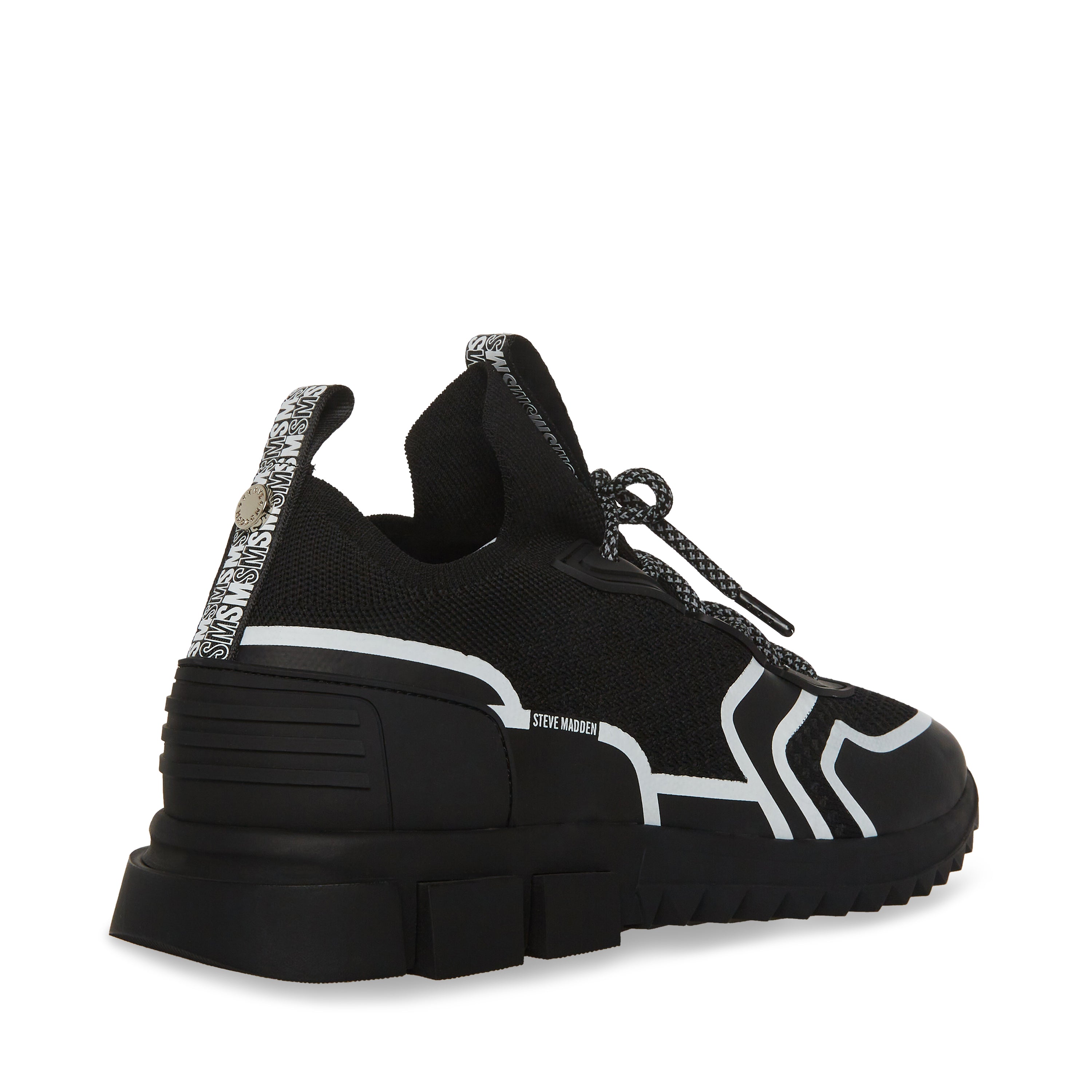 DECON 　リフレクトニットスニーカー　BLACK/WHITE