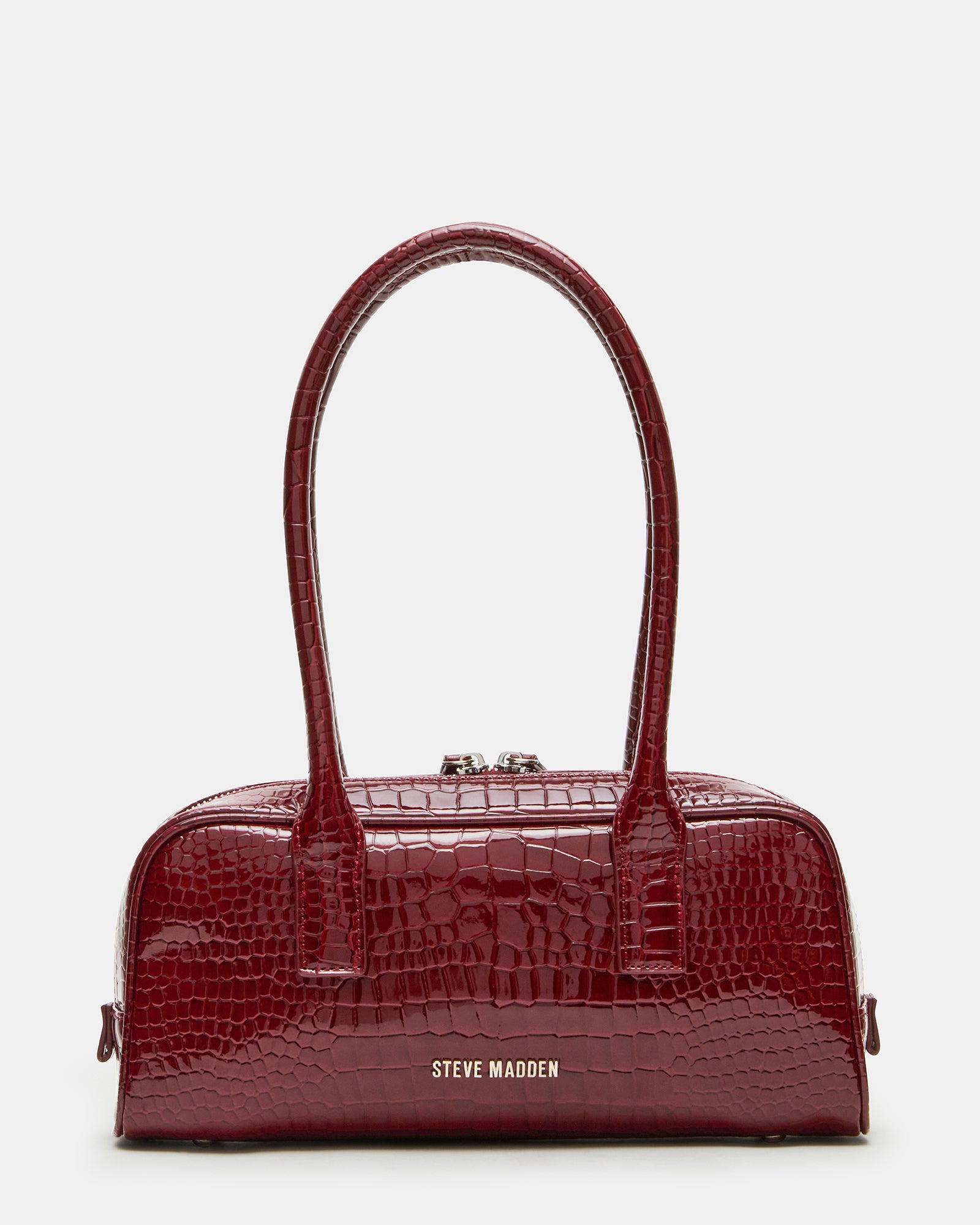BANISE-VA  スクエアフォルムバッグ　RED CROCO