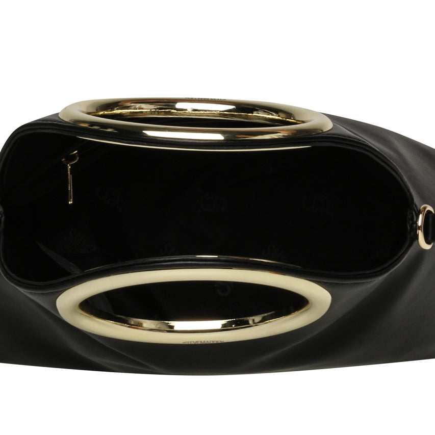 BFIORAｰXS 　フープハンドルバッグ　BLK