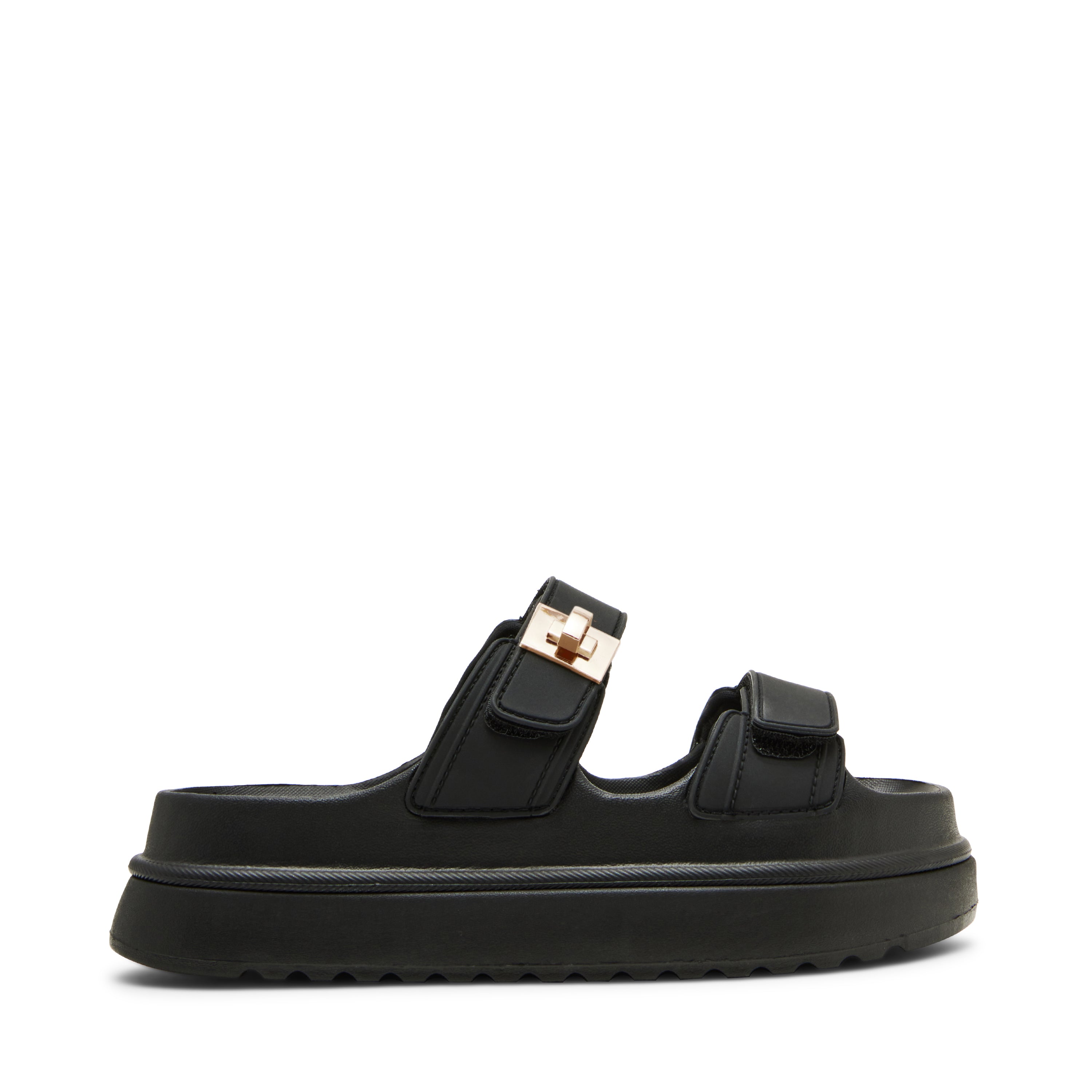 BIGSCHMONA-J ダブルベルトフラットサンダル BLK – Steve Madden