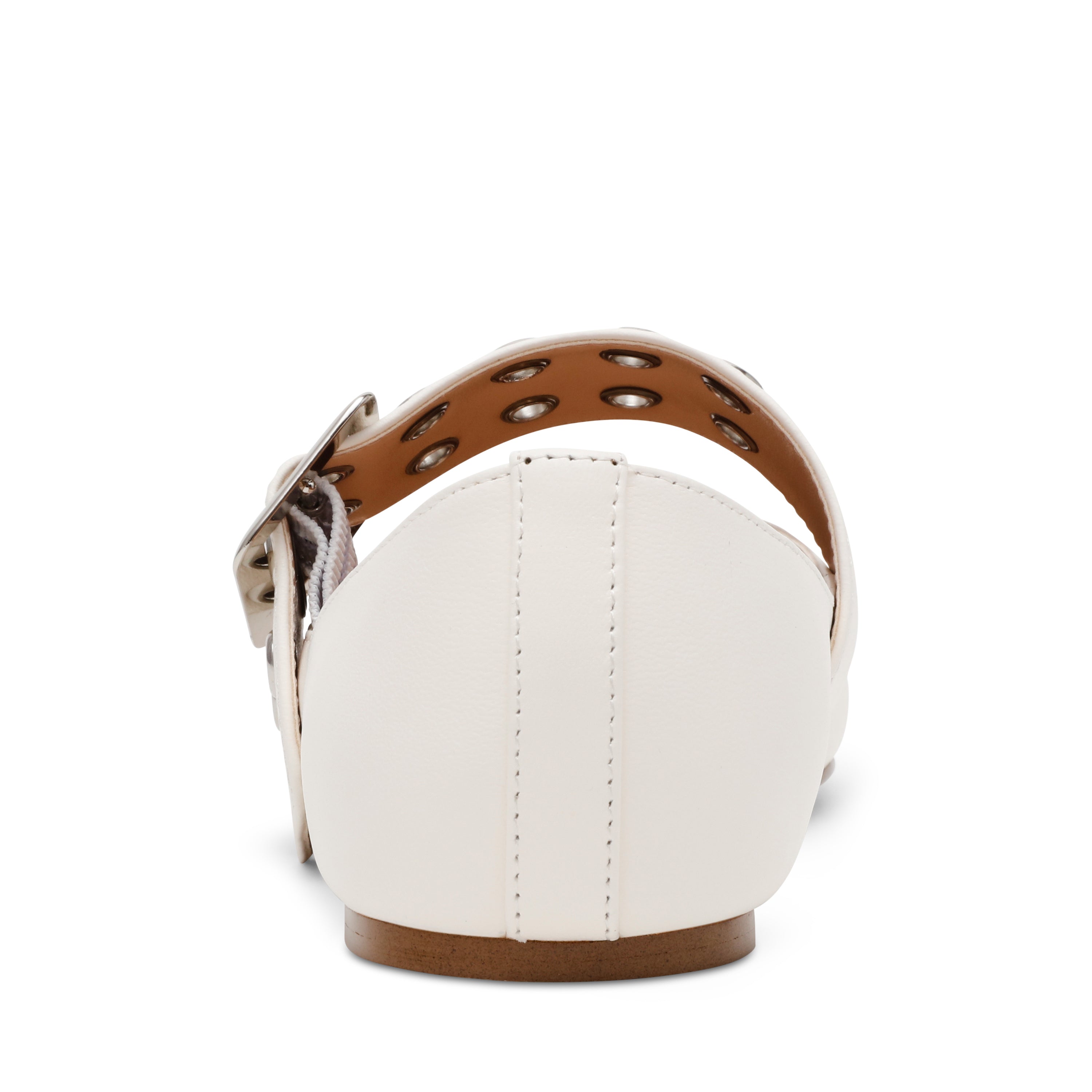 ATLANTICA-VA　メタルバックルフラットシューズ  IV/LEA　(heel0.8)