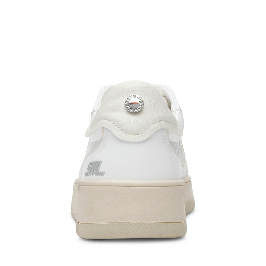 BAL HARBOUR-UA　バイカラーデザインスニーカー　WHITE/CREAM