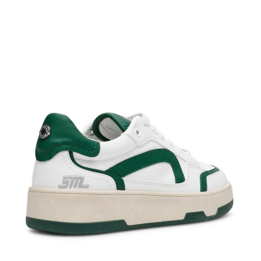 BAL HARBOUR-UA　バイカラーデザインスニーカー　WHITE/GREEN