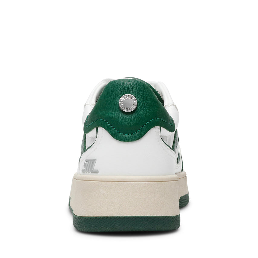 BAL HARBOUR-UA　バイカラーデザインスニーカー　WHITE/GREEN