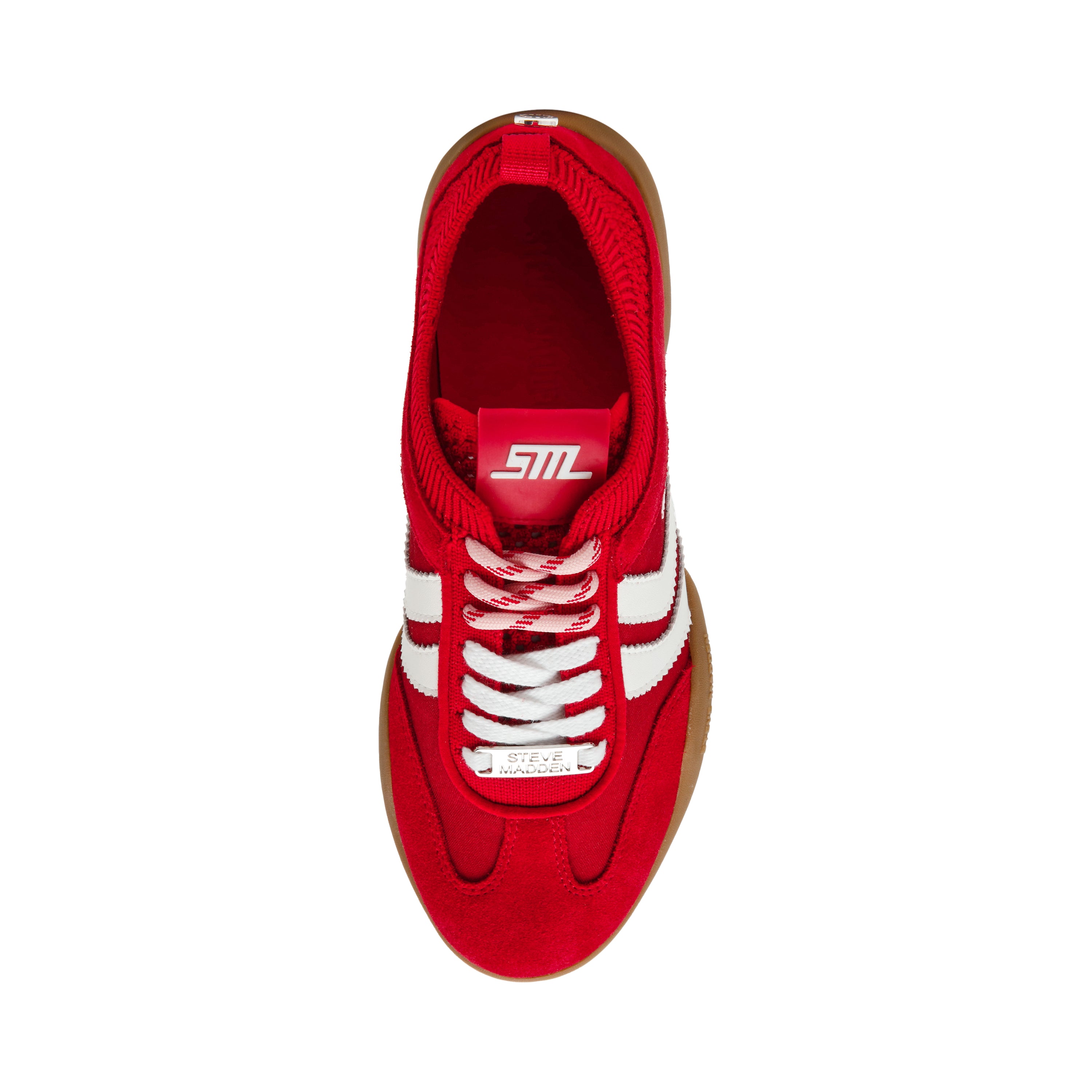 BISCOTTI-XS　フレアスニーカー　RED/WH　(HEEL2.5) - view 4