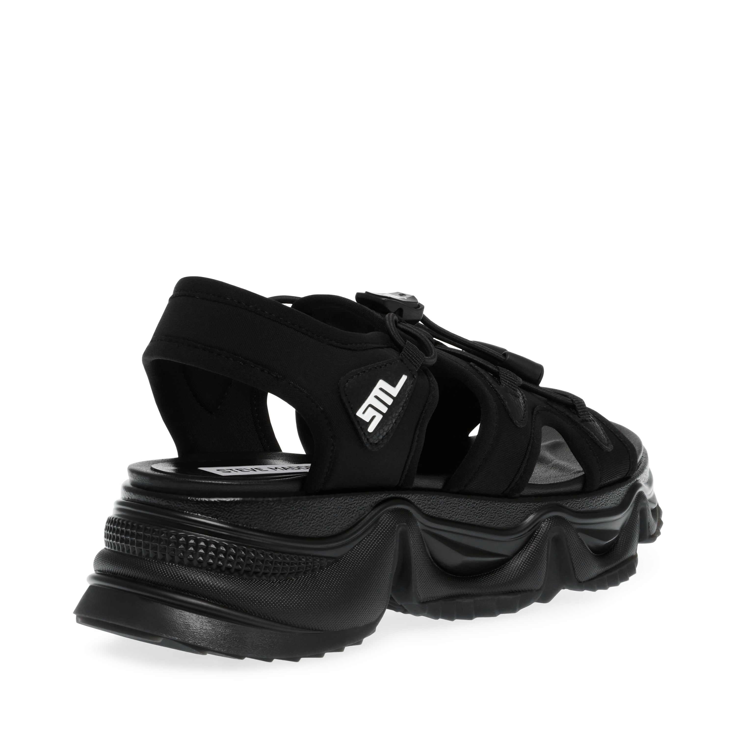 CHIVALRY  厚底スポーツサンダル BLK/BLK