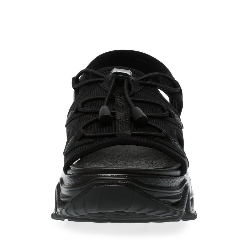 CHIVALRY  厚底スポーツサンダル BLK/BLK