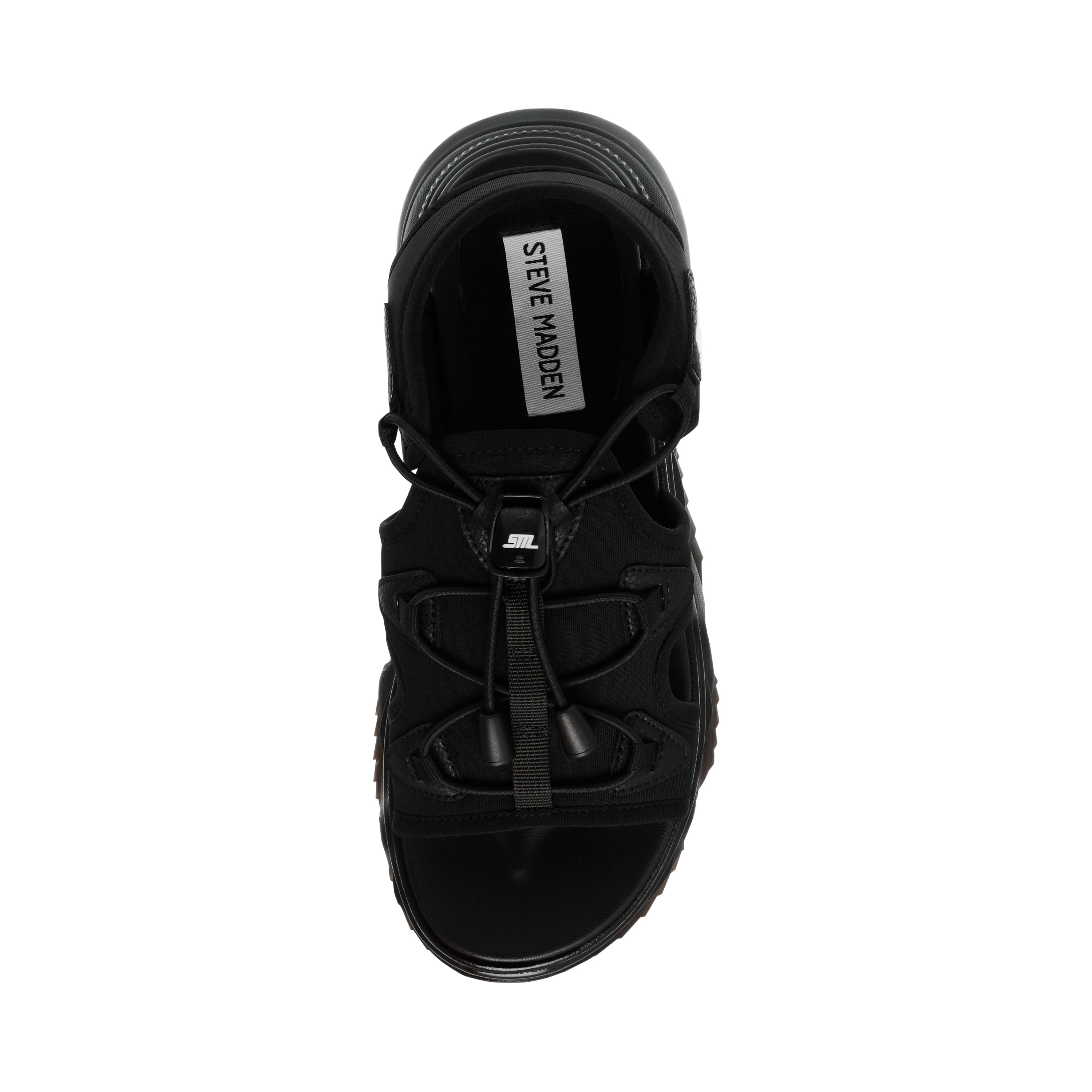 CHIVALRY  厚底スポーツサンダル BLK/BLK