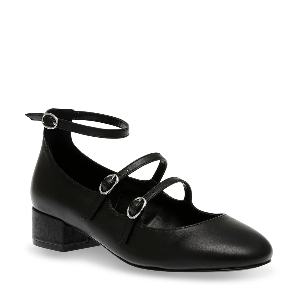 STEVE MADDEN COLLEAGUE-UA メリージェーンストラップパンプス BLACK パンプス We only sell one heels from next AW.

Japanese:レディース　ヒール