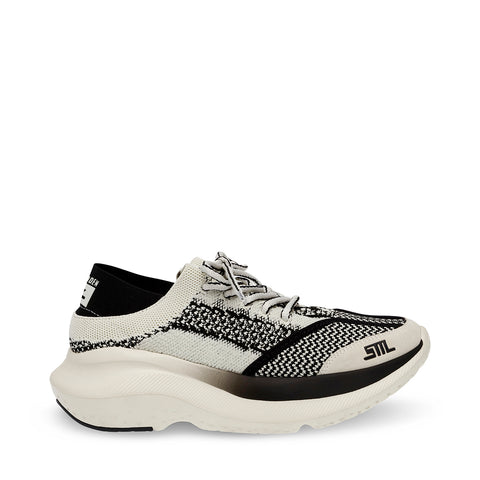 STEVE MADDEN ELEVATE3-UA ストレッチニットスニーカー BEIGE ALMOND スニーカー レディース　全商品