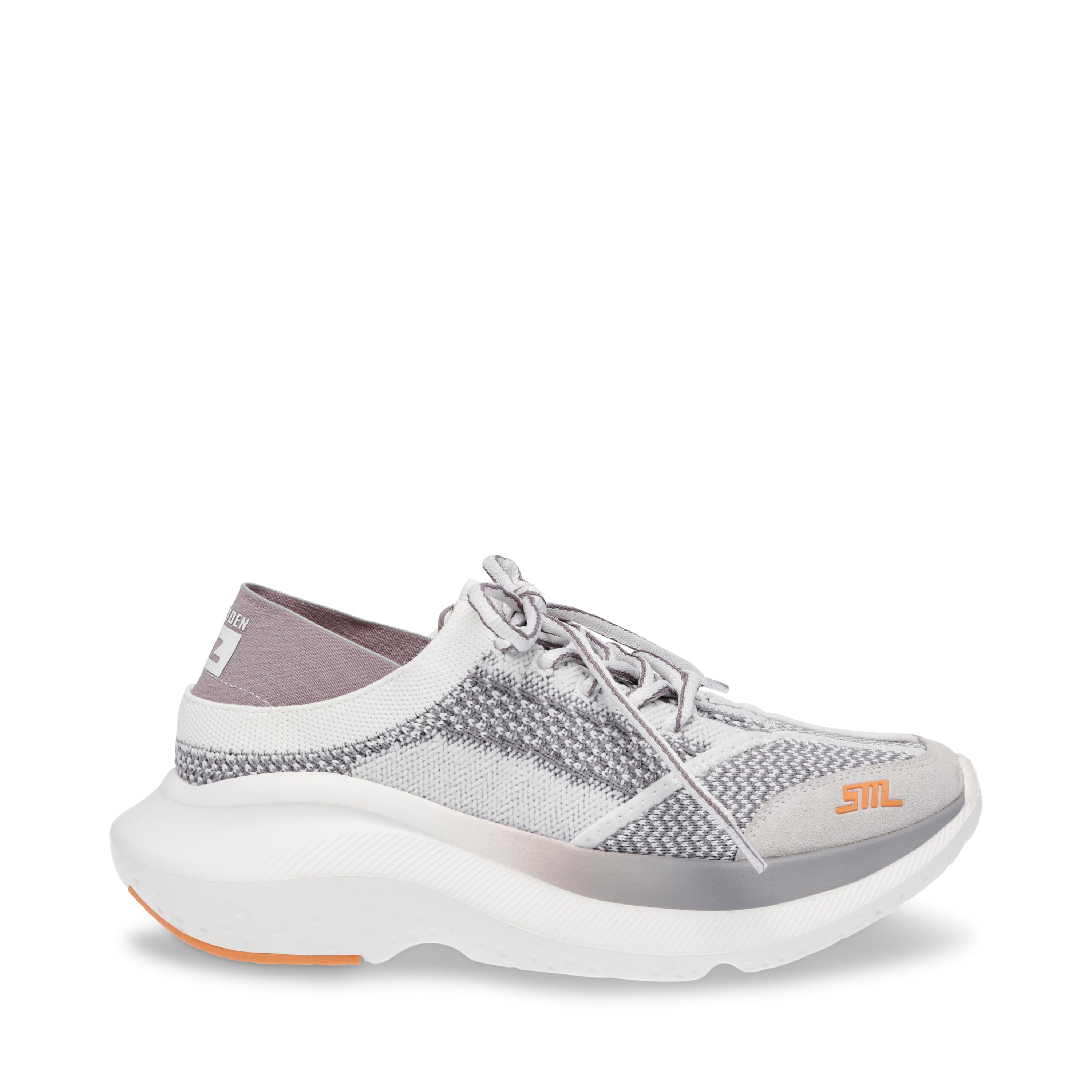 ELEVATE3-UA ストレッチニットスニーカー GRAY/WHITE- Hover Image